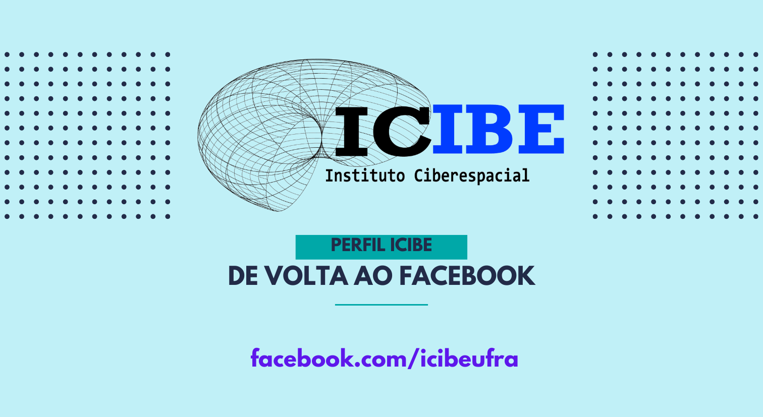 ICIBE de volta ao Facebook
